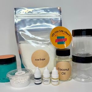 DIY Sugar Scrub Making Kit - Blue Raspberry